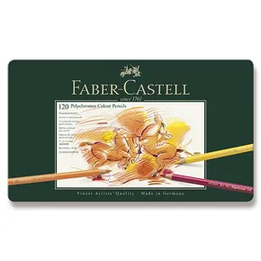 Pastelka Polychromos plech.krabička 120ks Faber Castell 110011